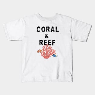 Coral and Reef T-shirt, Summer Vibe T-shirt Kids T-Shirt